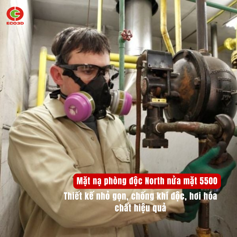 Mặt nạ ph&ograve;ng độc 5500