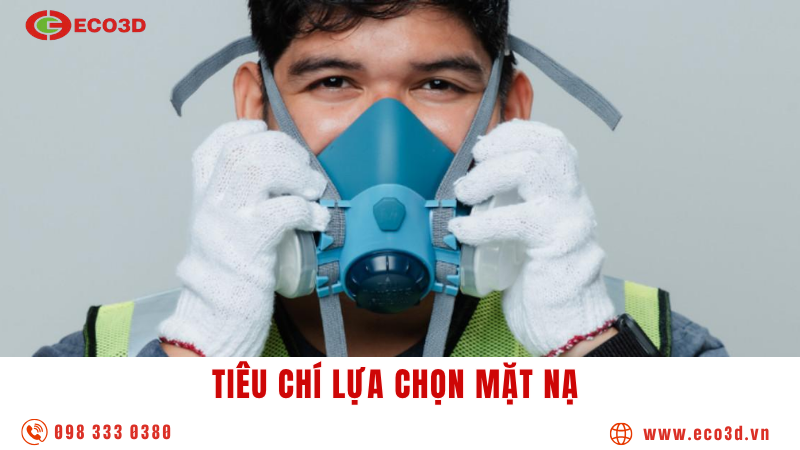 Tiêu chí lựa chọn mặt nạ lọc bụi sơn phù hợp