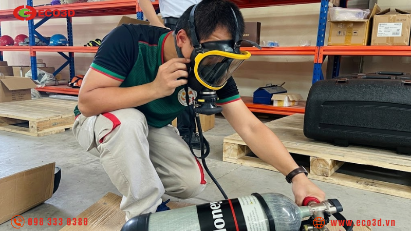 Top 5 lưu ý khi sử dụng bộ thiết bị trợ thở SCBA T8000
