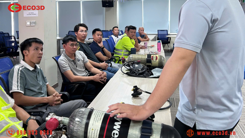 Hướng dẫn sử dụng v&agrave; bảo quản SCBA đ&uacute;ng c&aacute;ch