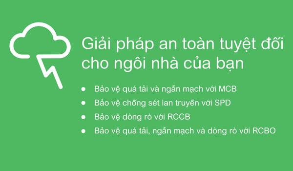 Sử dụng MCB Easy9 là giải pháp an toàn tuyệt đối cho gia đình bạn