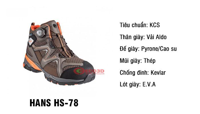 giày cách điện hàn quốc HS-78