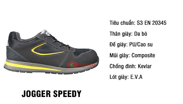 Chi tiết giày bảo hộ thể thao Jogger Speedy