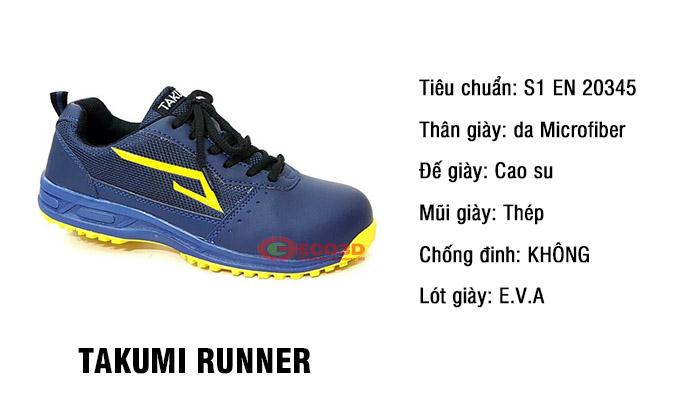 giày bảo hộ nhật bản takumi runner