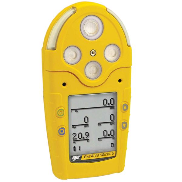 Máy đo đa khí GasAlert Micro 5 Series O2/LEL/CO2 IR/H2S