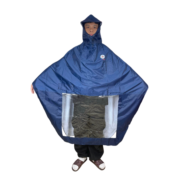 ÁO MƯA CÁNH DƠI IN LOGO EVN