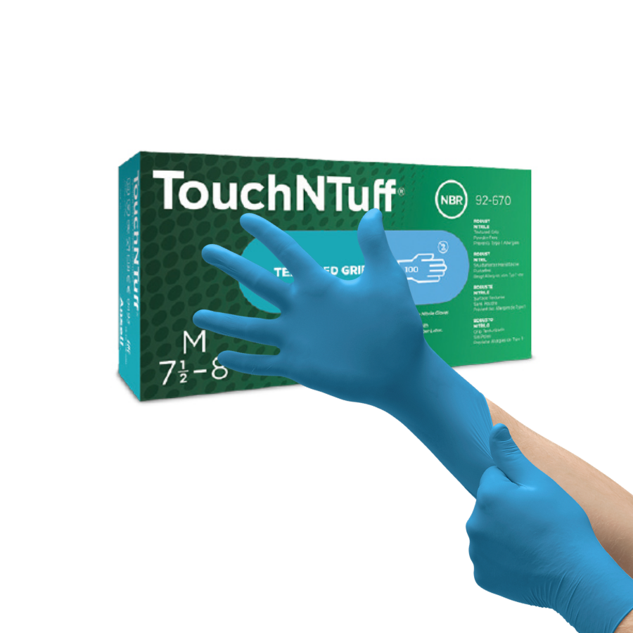 Găng tay xử lý thực phẩm dùng một lần Ansell TouchNTuff  92-670