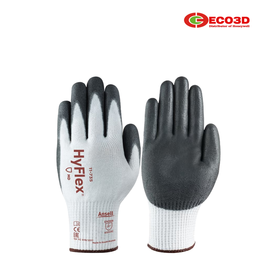 Găng tay chống cắt cấp 4 Ansell Hyflex 11-735