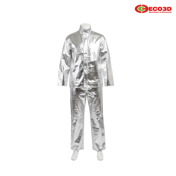 Bộ quần áo tráng nhôm chịu nhiệt C&G 1200 đô C 3H