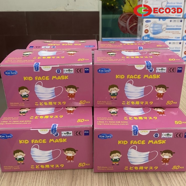 khẩu trang y tế trẻ em Kim Sora