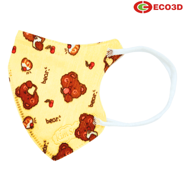 Khẩu trang y tế Kim Sora 5D trẻ em 3 lớp