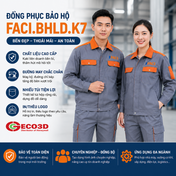 Đồng Phục Bảo Hộ FACI.BHLD.K7