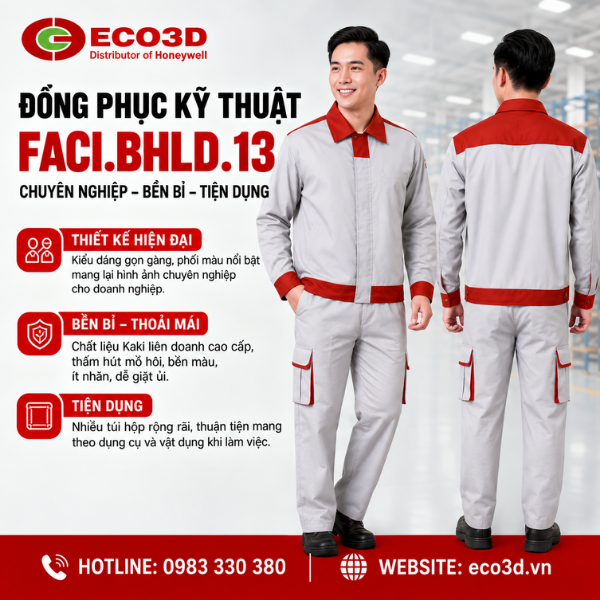 Đồng Phục Kỹ Thuật FACI.BHLD.13