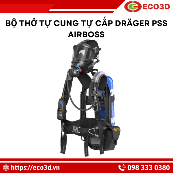Bộ thở tự cung tự cấp Dr&auml;ger PSS AirBoss