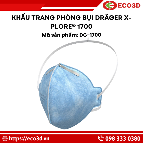 Khẩu trang ph&ograve;ng bụi FFP Dr&auml;ger X-plore&reg; 1700