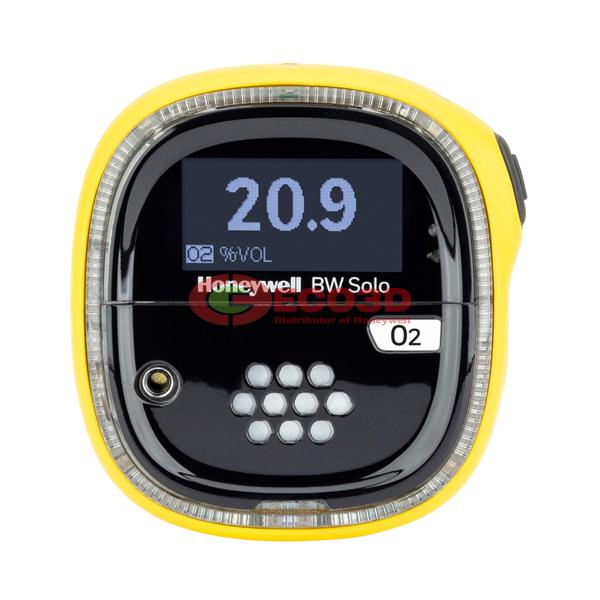 Máy dò khí Honeywell BW Solo, O2 Standard, Yellow