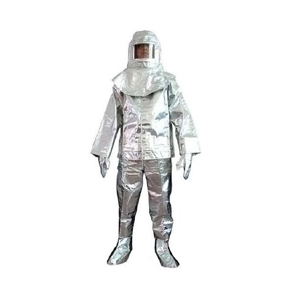 Quần áo chống cháy 500 độ tráng nhôm