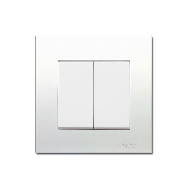 Bộ công tắc đôi 1 chiều 16AX Vivace