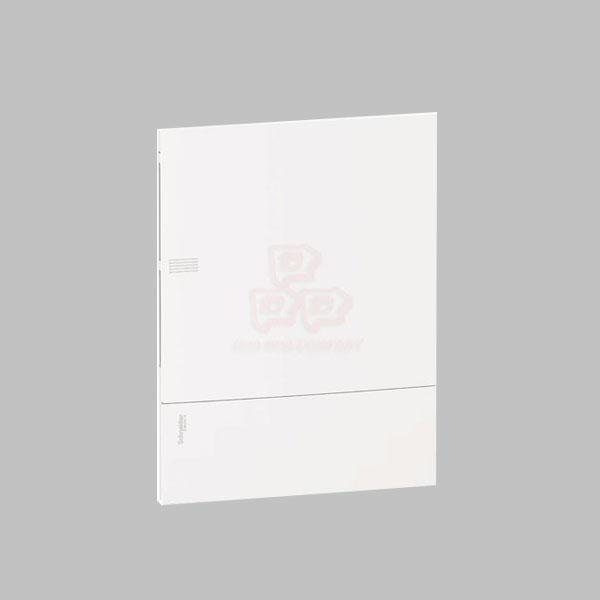 Tủ điện nhựa âm tường Mini Pragmar 24 module (cửa trắng)