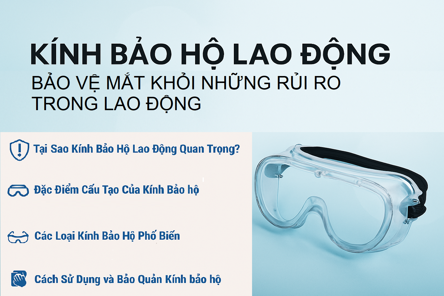 Kính Bảo Hộ Lao Động: Tầm Quan Trọng và Cách Sử Dụng Đúng Cách