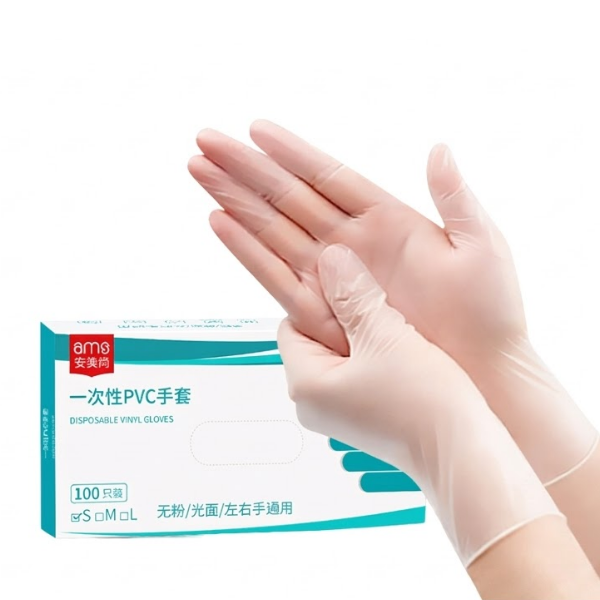 Găng tay PVC AMS dùng một lần A5101