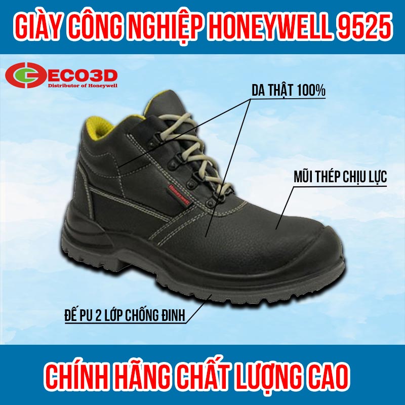 giày công nghiệp honeywell 9525