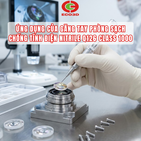 ỨNG DỤNG CỦA GĂNG TAY PHÒNG SẠCH CHỐNG TĨNH ĐIỆN NITRILE QRP1000