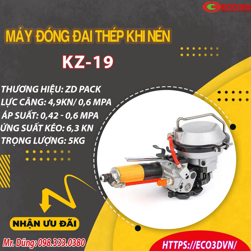 Máy đóng đai KZ-19