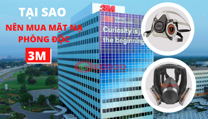 Tại sao nên mua mặt nạ phòng độc 3M ?