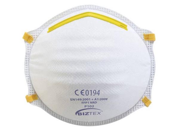 Lớp bảo vệ FFP1, FFP2, FFP3 trên khẩu trang trong EN 149