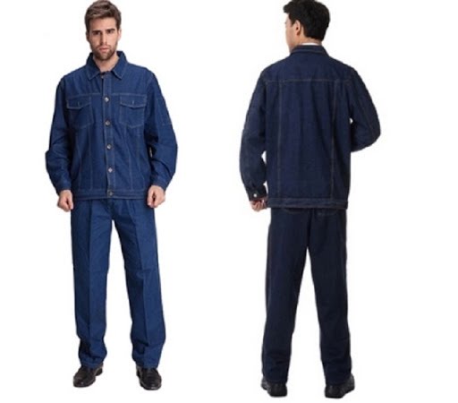quần áo bảo hộ vải jean