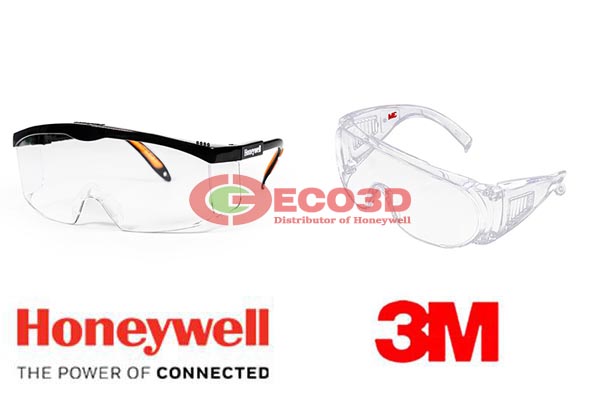 kính bảo hộ mỹ honeywell và 3m