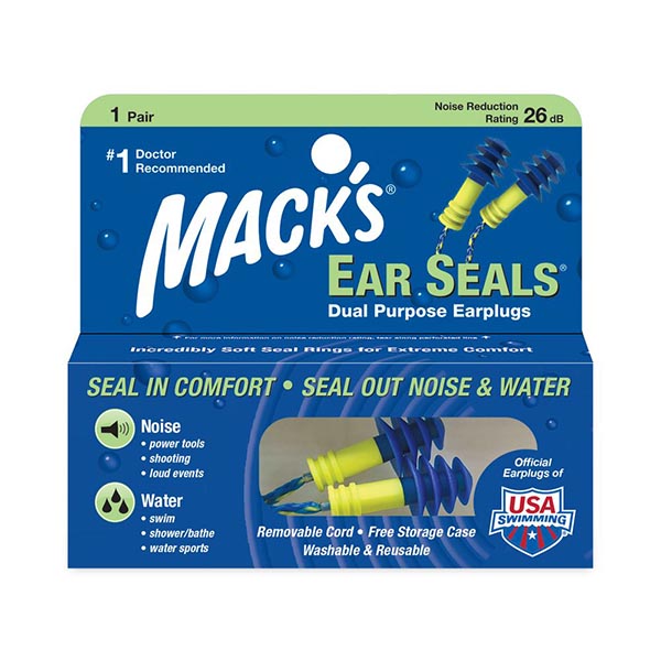 Nút bịt tai chống ồn bằng nhựa dẻo Macks