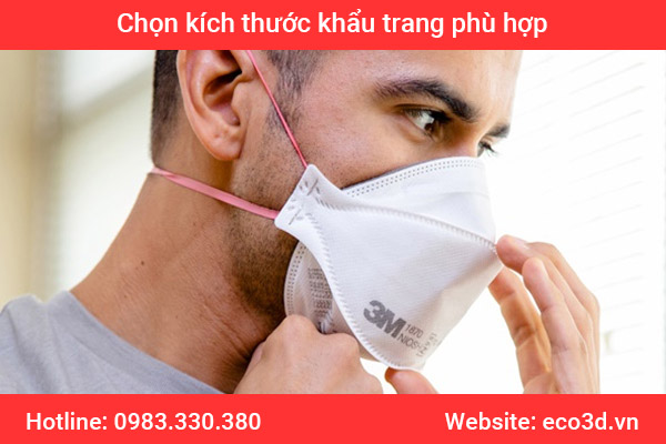 Chọn kích thước khẩu trang phù hợp