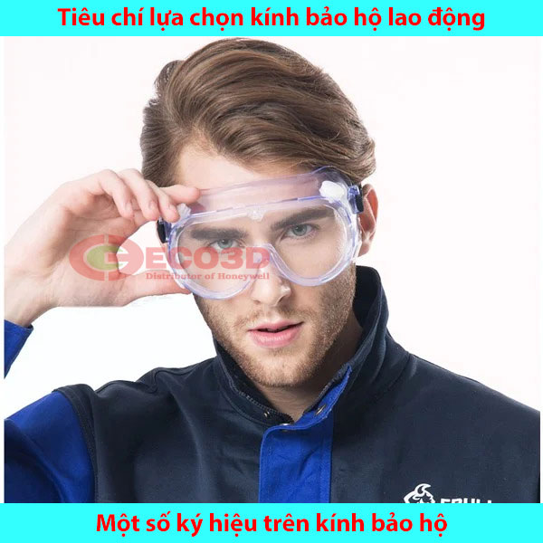 lựa chọn kính bảo hộ lao động