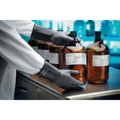 găng tay chống hóa chất butyl