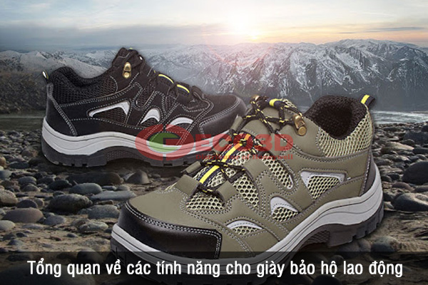 Tổng quan về các tính năng an toàn cho giày bảo hộ