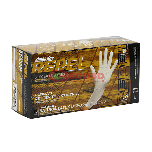 găng tay latex ambidex