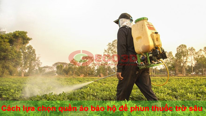 Lựa chọn quần áo bảo hộ để phun thuốc trừ sâu theo tiêu chuẩn bảo vệ EPA
