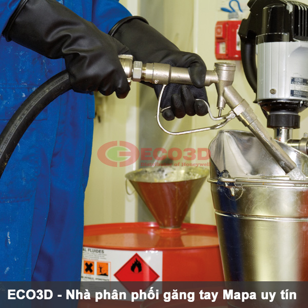 găng tay chống hóa chất mapa butoflex 651