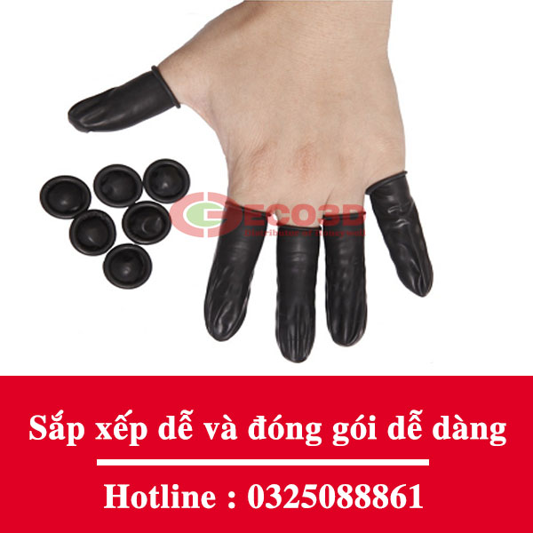 Bao ngón tay cao su có đai