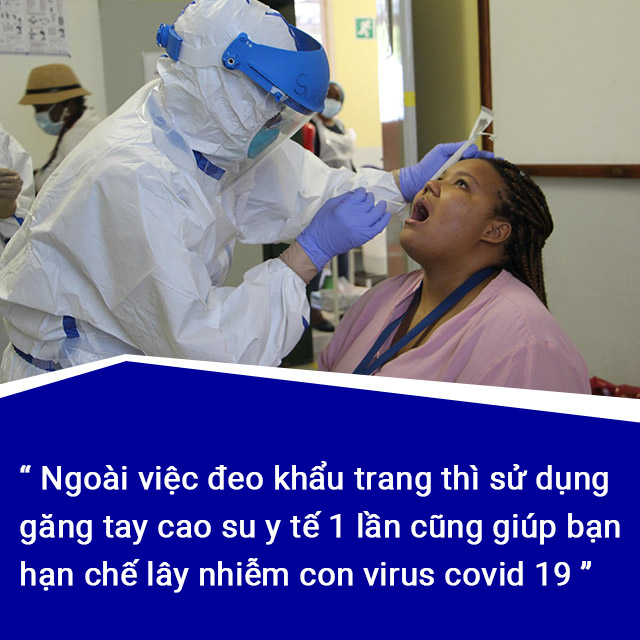 Găng tay cao su y tế có phòng tránh được Covid 100% không?