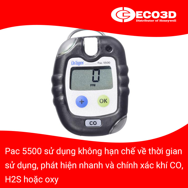 Máy phát hiện khí Dräger Pac 5000
