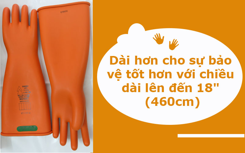 găng tay cách điện Novax