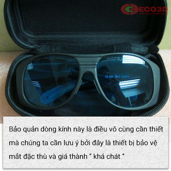 Bảo quản kính chống tia laser là điều bắt buộc