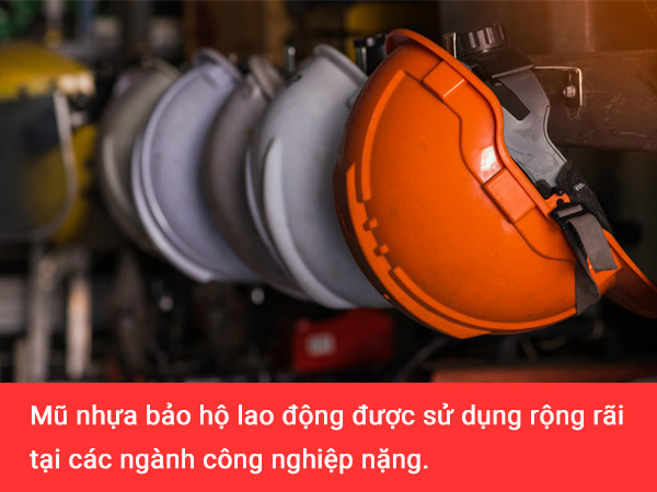 Mũ bảo hộ lao động nhựa