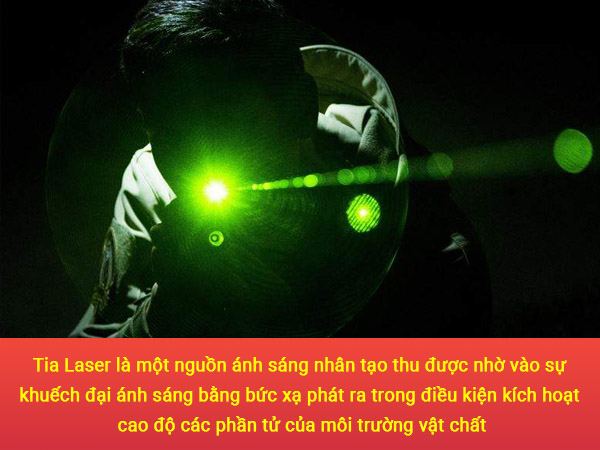 Tia laser