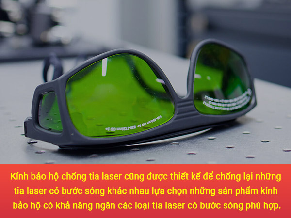 Đặc điểm kính chống tia laser