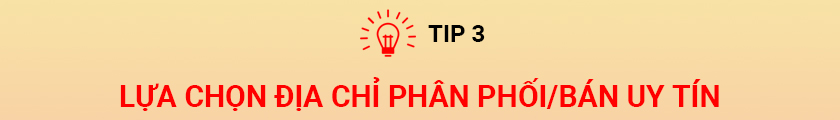 Lựa chọn địa chỉ uy tín
