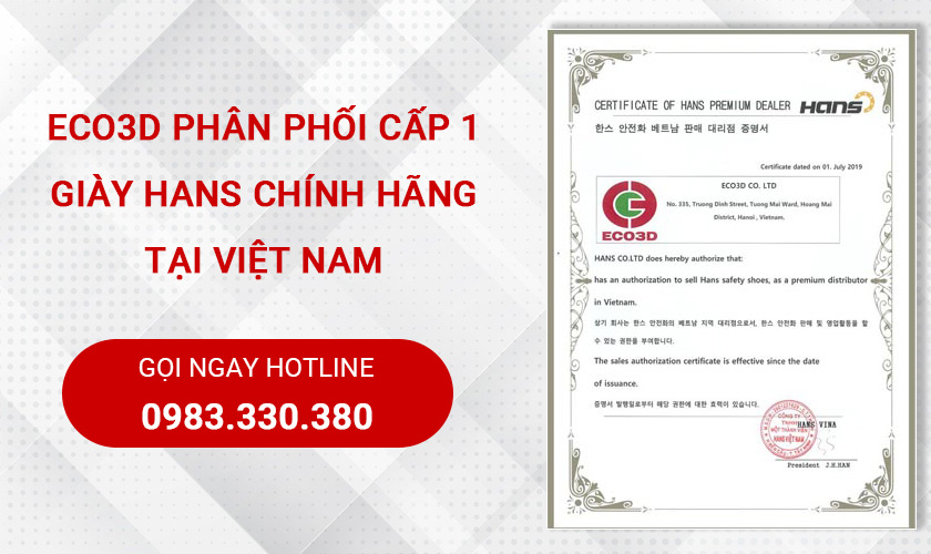 Địa chỉ phân phối giày Hans uy tín, chính hãng